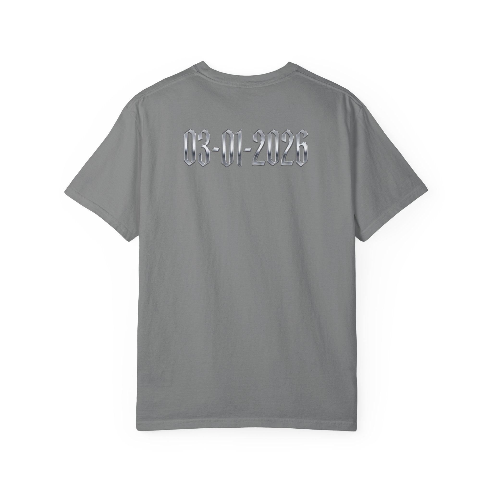 VnzL Libre graphic T-shirt | Date backprint 03-01-2026