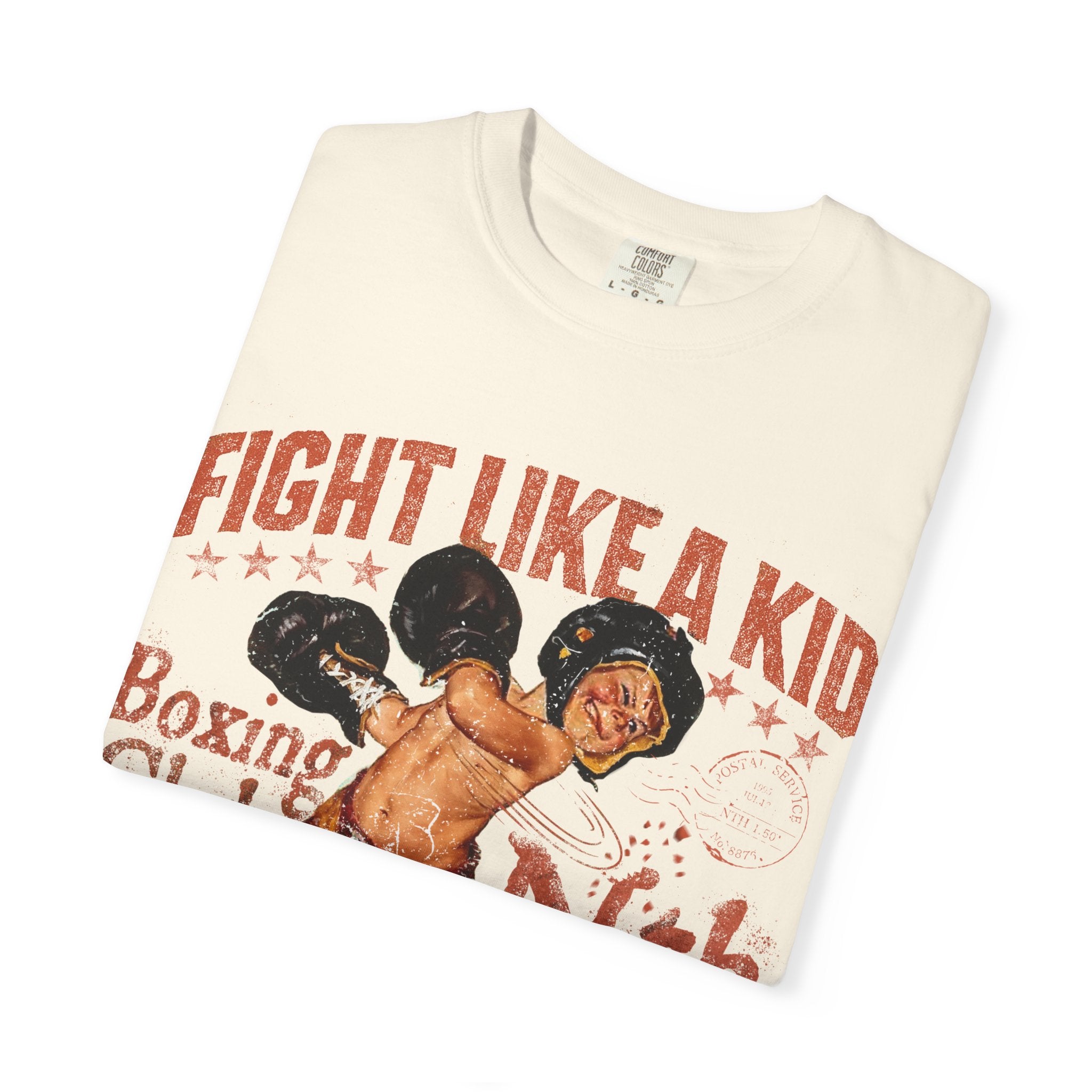 Fight Like a Kid Boxing Club T-shirt | Vintage Boxing Graphic