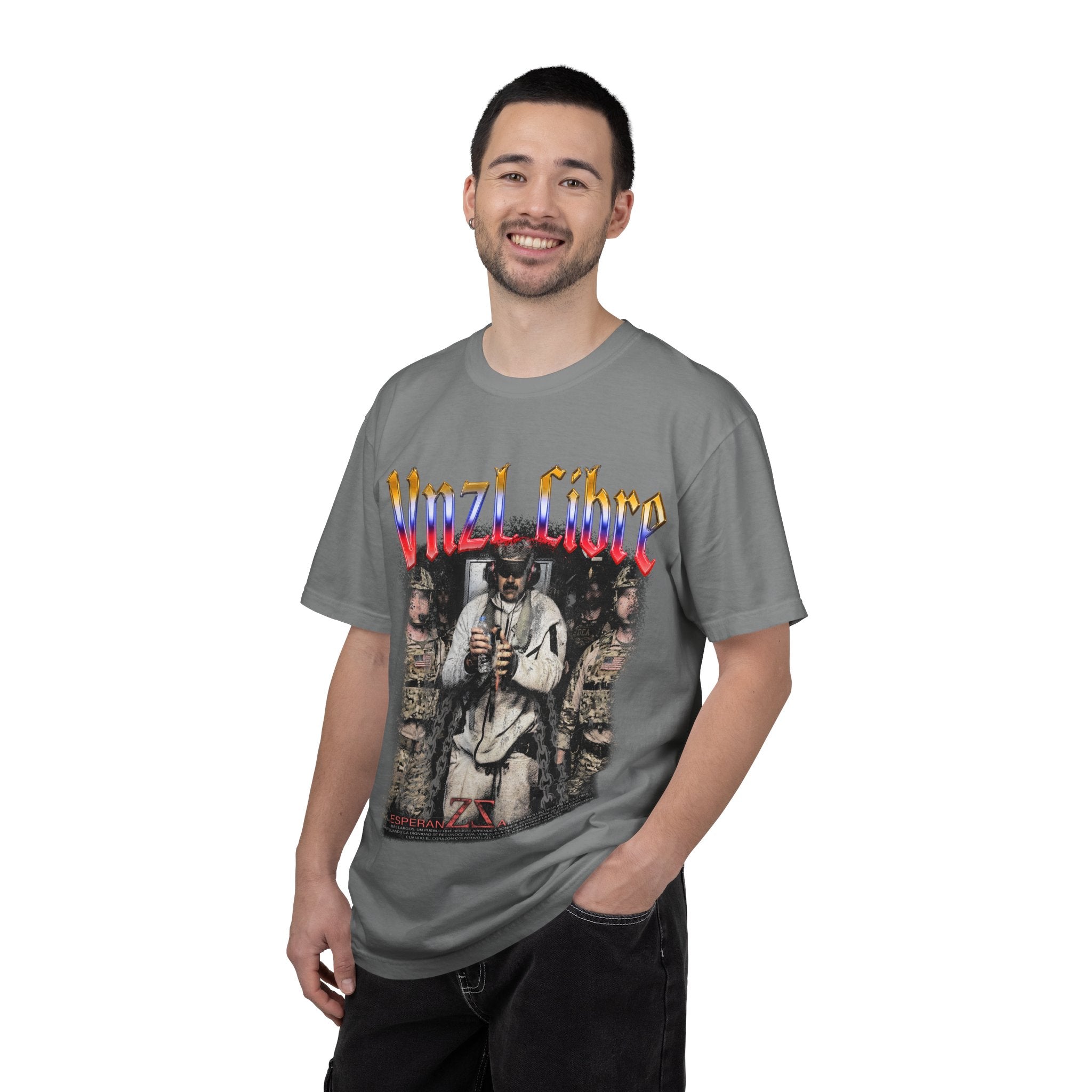 VnzL Libre graphic T-shirt | Date backprint 03-01-2026