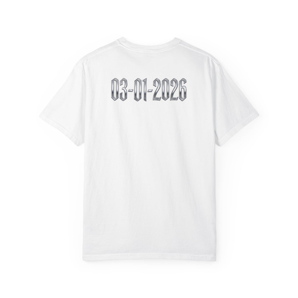 VnzL Libre graphic T-shirt | Date backprint 03-01-2026