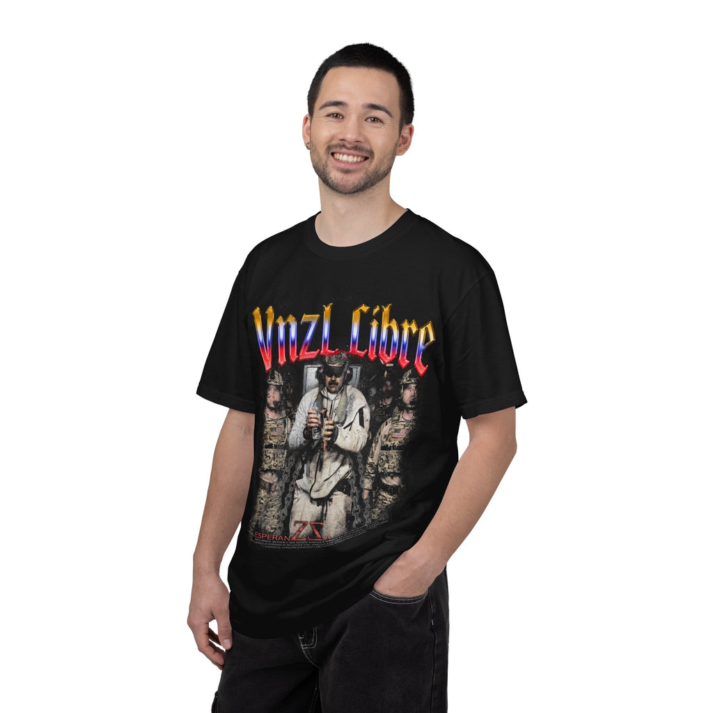 VnzL Libre graphic T-shirt | Date backprint 03-01-2026