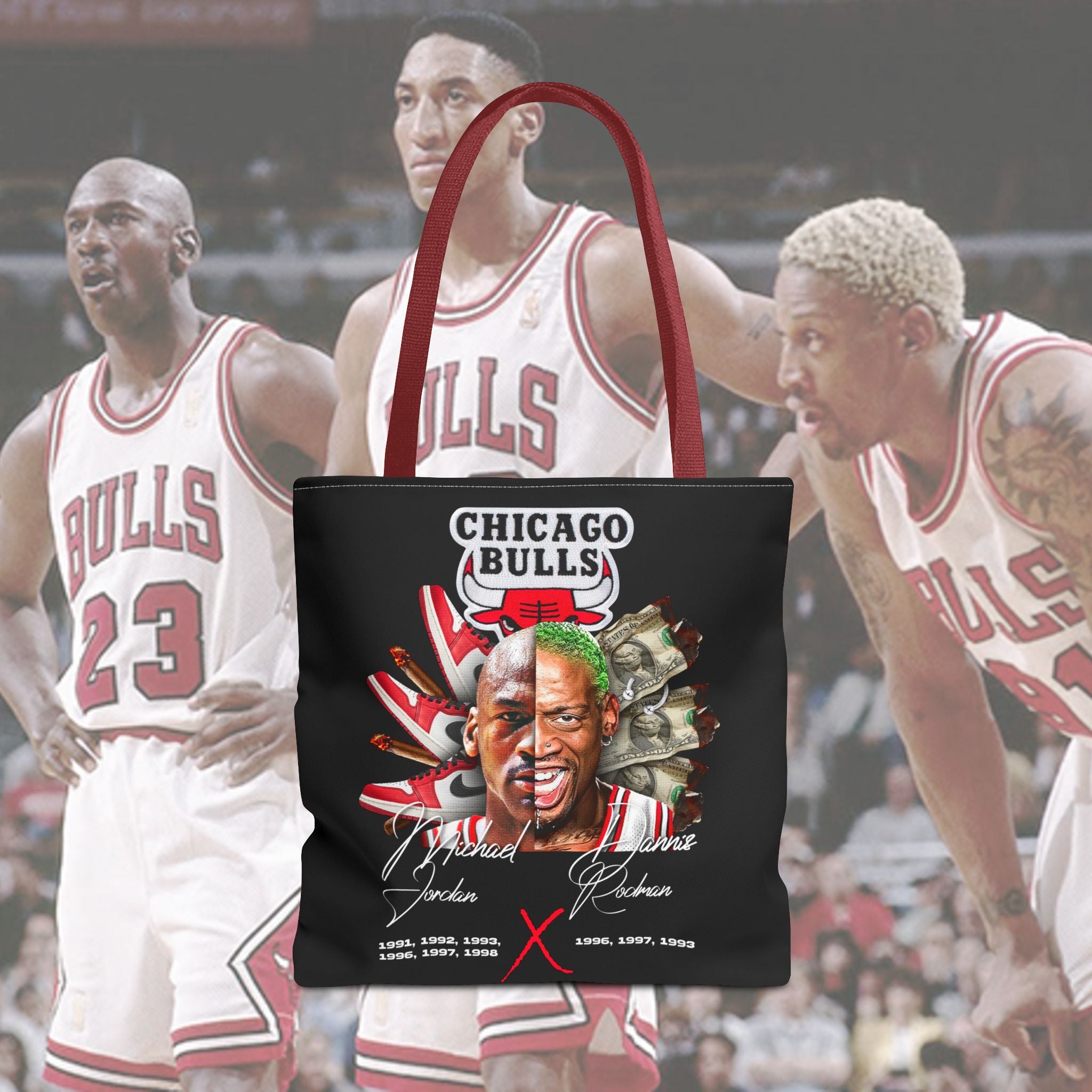 Chicago Bulls Retro  BOLSO UNISEX