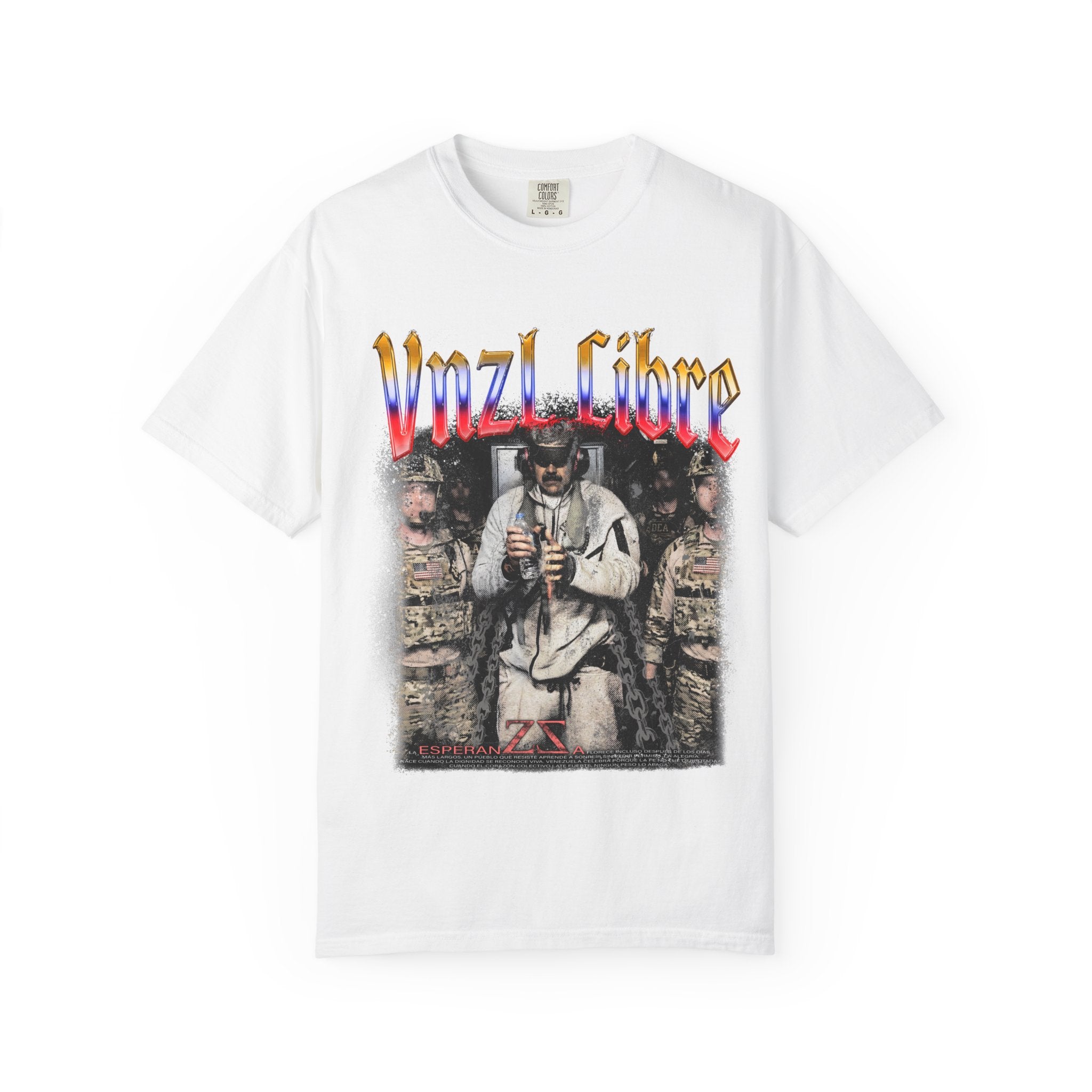 VnzL Libre graphic T-shirt | Date backprint 03-01-2026