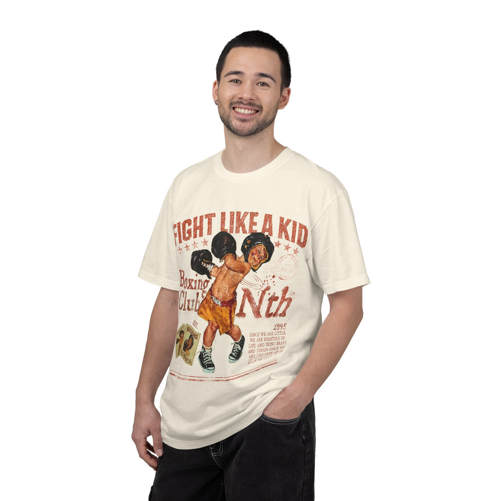 Fight Like a Kid Boxing Club T-shirt | Vintage Boxing Graphic