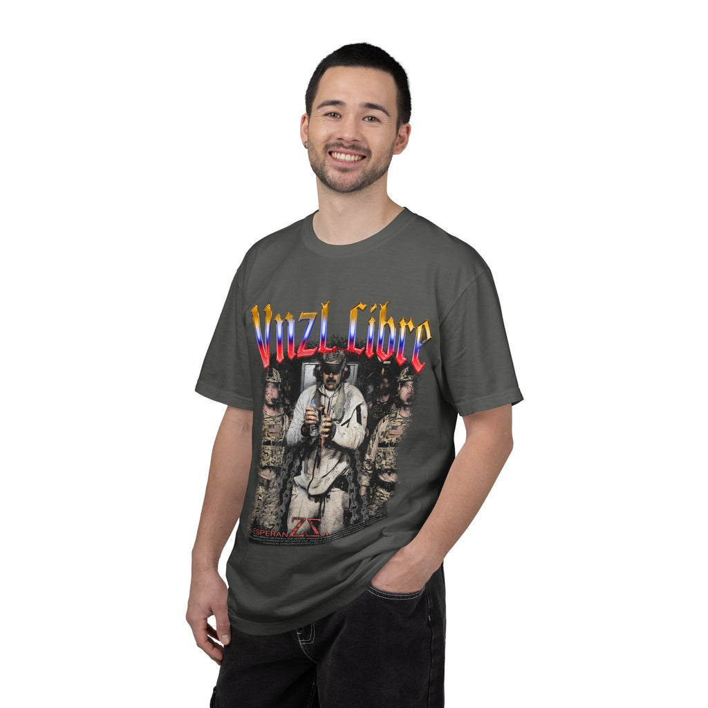 VnzL Libre graphic T-shirt | Date backprint 03-01-2026
