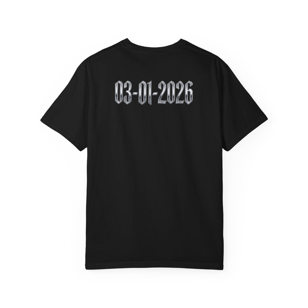 VnzL Libre graphic T-shirt | Date backprint 03-01-2026
