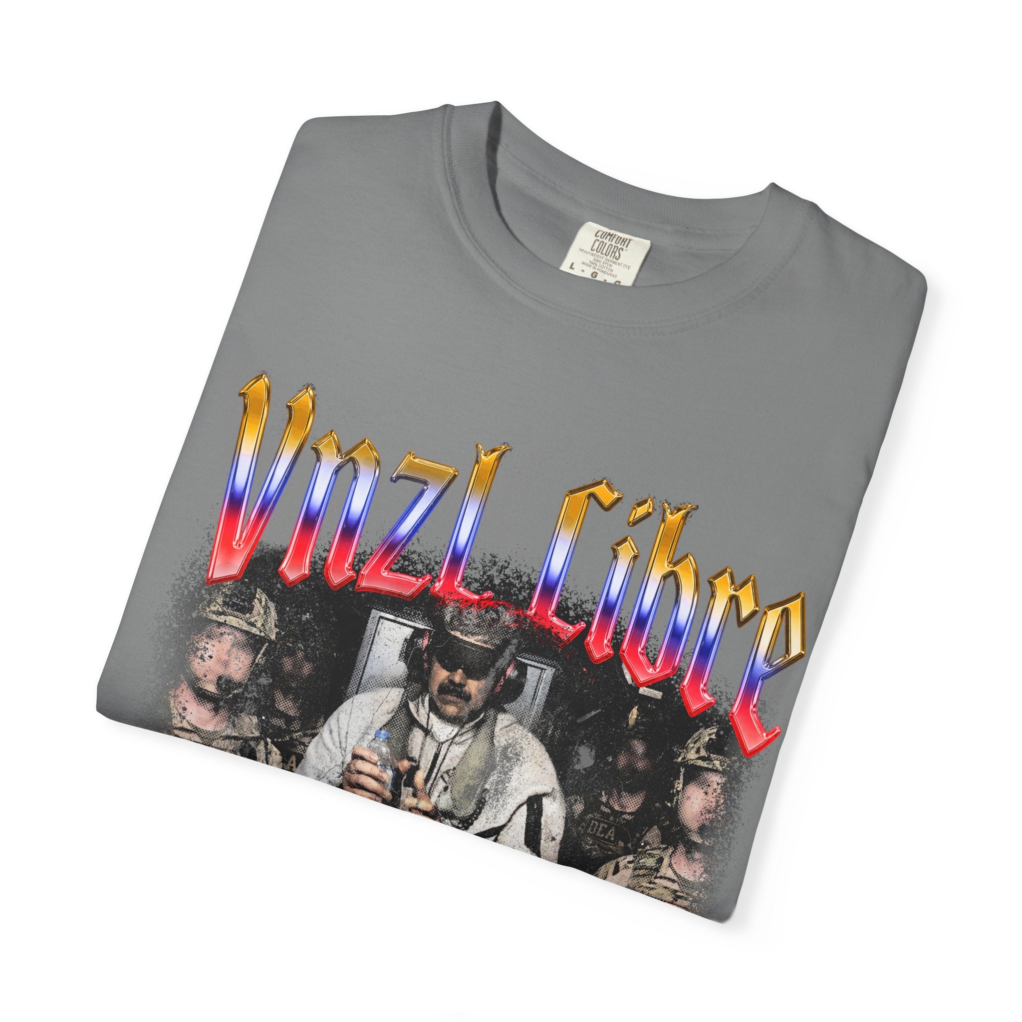 VnzL Libre graphic T-shirt | Date backprint 03-01-2026